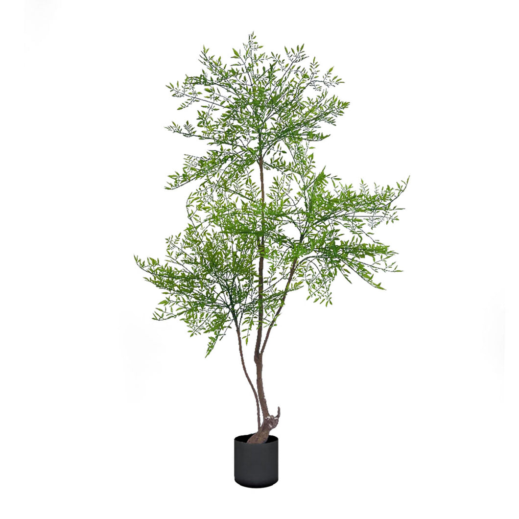 SOGA 150cm Nandina Heavenly Bamboo Tree Artificial Plant Home Accent Decor