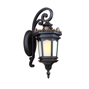 Vintage Lantern 62cm Wall Light Elegant Aluminum & Glass Design Classic Outdoor Lighting Rustic Vintage Style