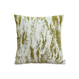 SOGA 50cm Throw Pillow White and Olive Green Deluxe Polyester Fiber and Cotton for Home Decor