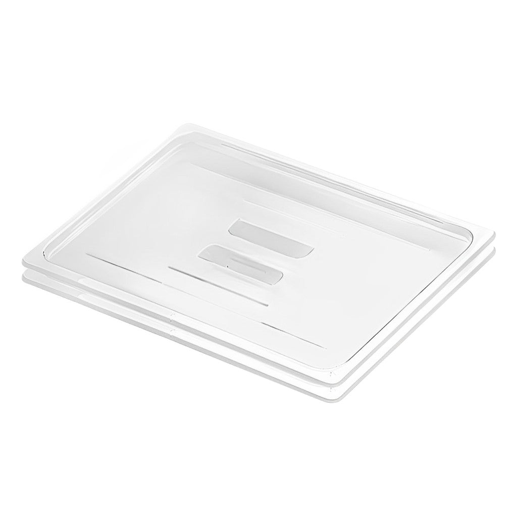 SOGA Clear Gastronorm 1/1 GN Lid Food Tray Top Cover Bundle of 2