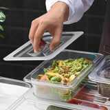 SOGA Clear Gastronorm 1/2 GN Lid Food Tray Top Cover Bundle of 4