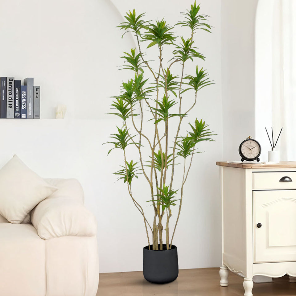 SOGA 2X 190cm Lily Bamboo Plant Tree Living Room Artificial Plant Home Accent Decoration