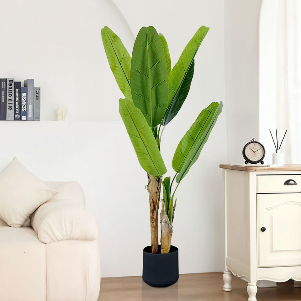 SOGA 160cm Banna Plant Bird of Paradise Tree Artificial Plant Home Accent Decor