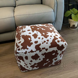 SOGA 48x35cm Round Soft Pouffe Seat Cushion Elegant Home Accent Décor Stylish Footstool