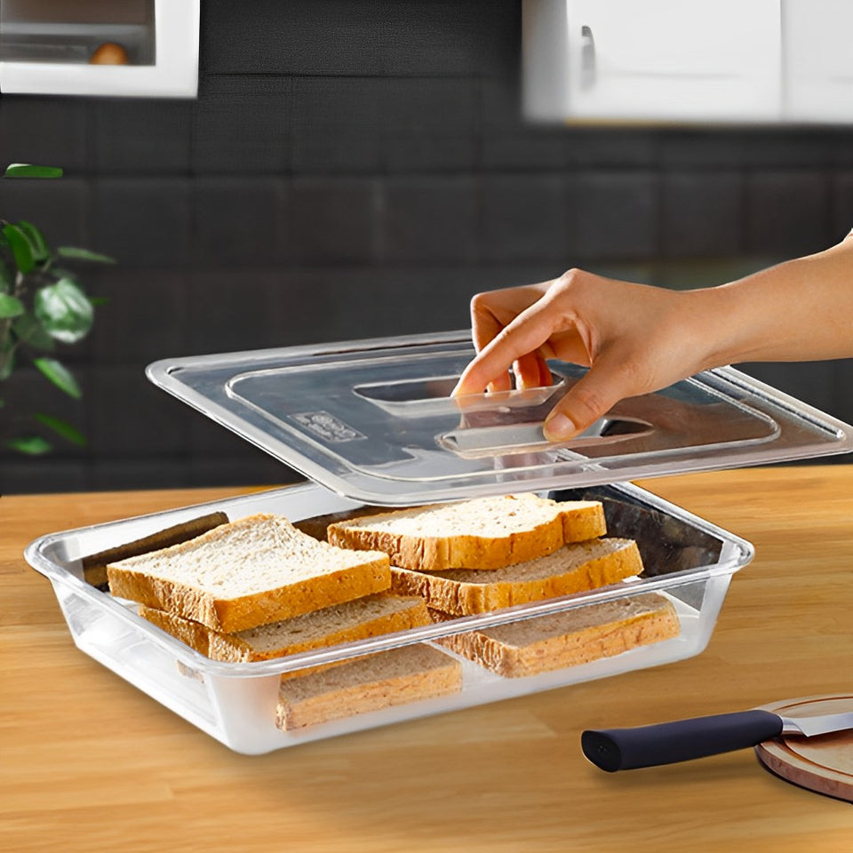 SOGA Clear Gastronorm 1/2 GN Lid Food Tray Top Cover Bundle of 6