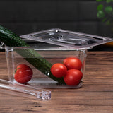 SOGA Clear Gastronorm 1/2 GN Lid Food Tray Top Cover Bundle of 6