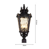 Vintage Lantern 4X 63.5cm Outdoor Post Lantern Light Classic Charm Elegant Patio Antique Inspired Outdoor Lighting