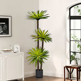 SOGA 180cm Yucca Tree Giant Palm Lily Living Room Artificial Plant Home Accent Decor