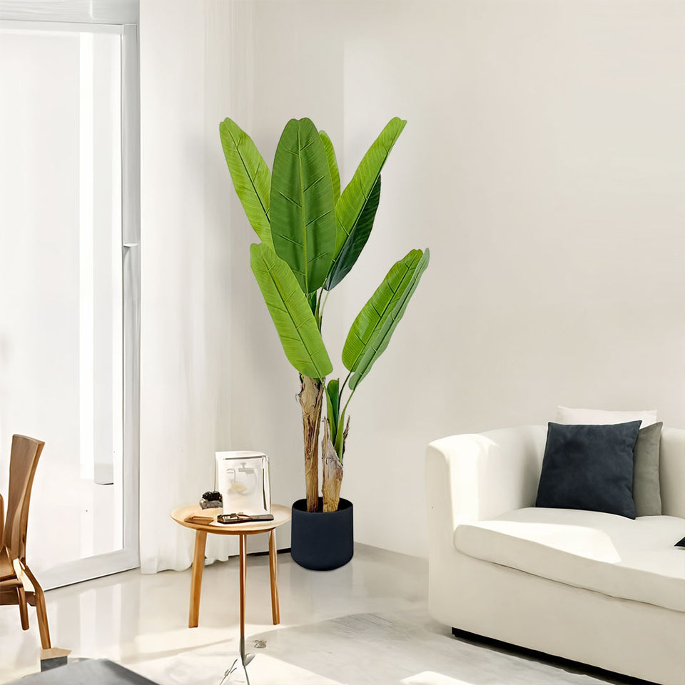 SOGA 160cm Banna Plant Bird of Paradise Tree Artificial Plant Home Accent Decor