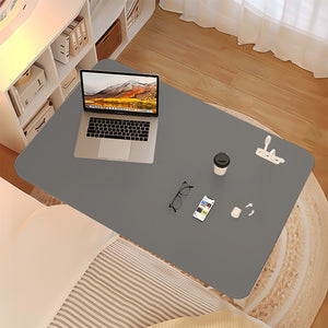 SOGA 40x80cm Gray Bedside Table Movable Bedroom Desk Student Computer Table