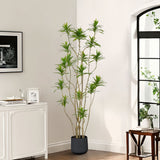 SOGA 2X 190cm Lily Bamboo Plant Tree Living Room Artificial Plant Home Accent Decoration