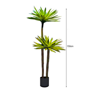 SOGA 150cm Yucca Tree Giant Palm Lily Living Room Artificial Plant Home Accent Decor