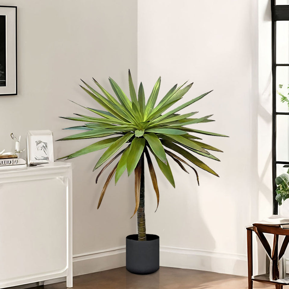 SOGA 90cm Yucca Tree Giant Palm Lily Living Room Artificial Plant Home Accent Decor