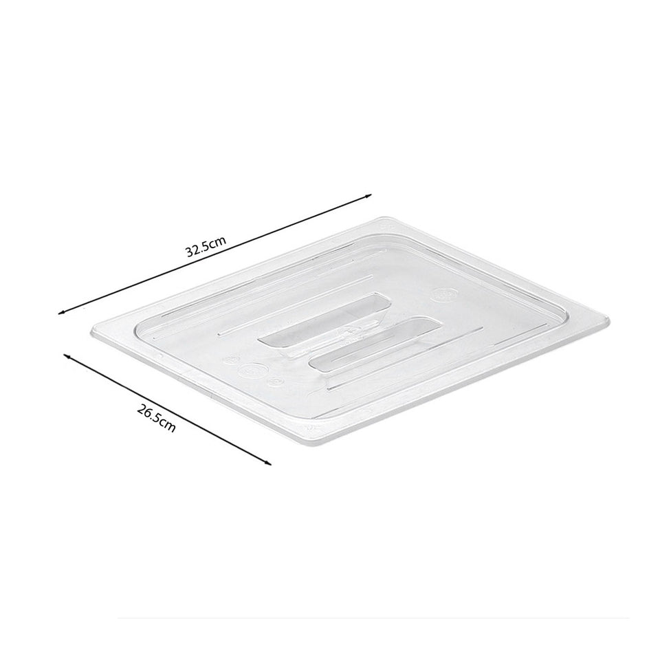 SOGA Clear Gastronorm 1/2 GN Lid Food Tray Top Cover