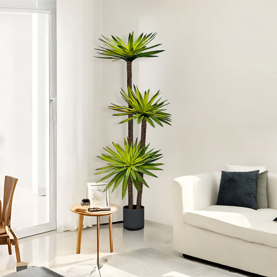 SOGA 2X 180cm Yucca Tree Giant Palm Lily Living Room Artificial Plant Home Accent Decor