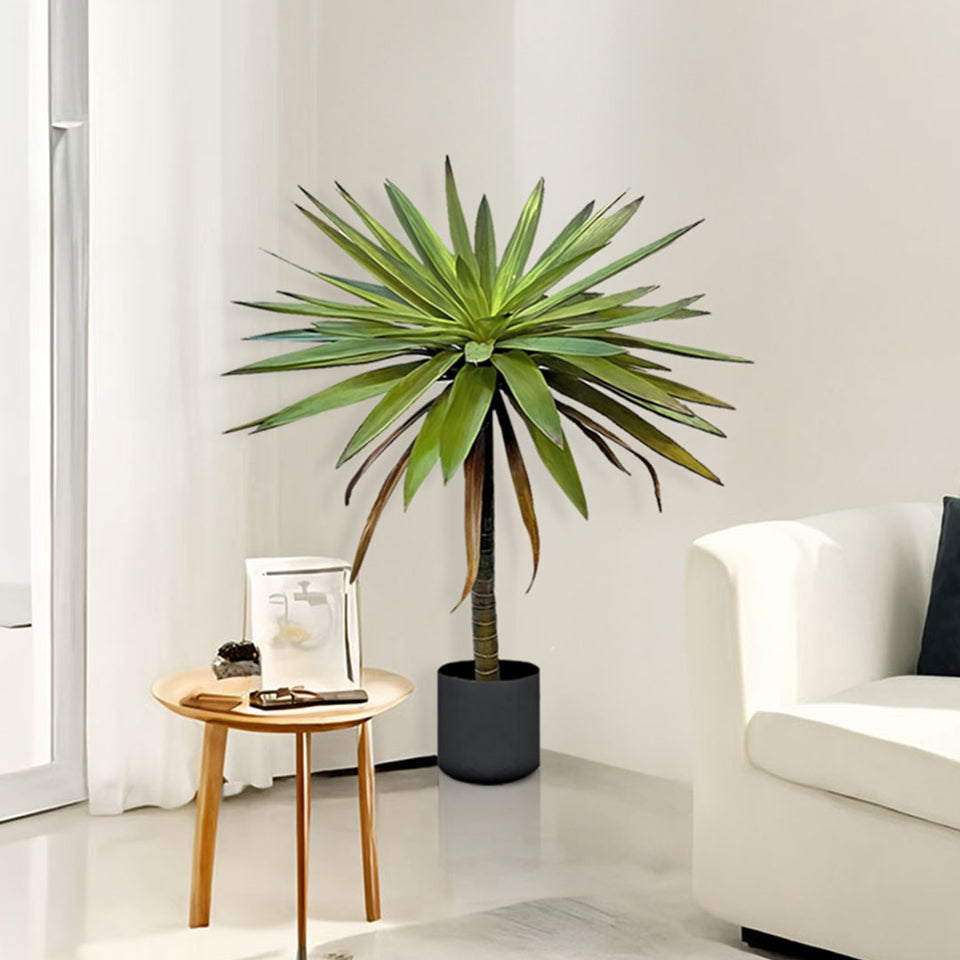 SOGA 90cm Yucca Tree Giant Palm Lily Living Room Artificial Plant Home Accent Decor