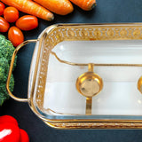 SOGA 2L Lace Dining Stove Cooking Appliance with Gold Color Kitchen Essential