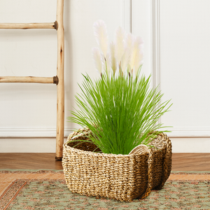 SOGA 4X 137cm Potted Tall Silk Fake Pampas Grass, Artificial Plants Reed Greenery Flowers, Home Decor