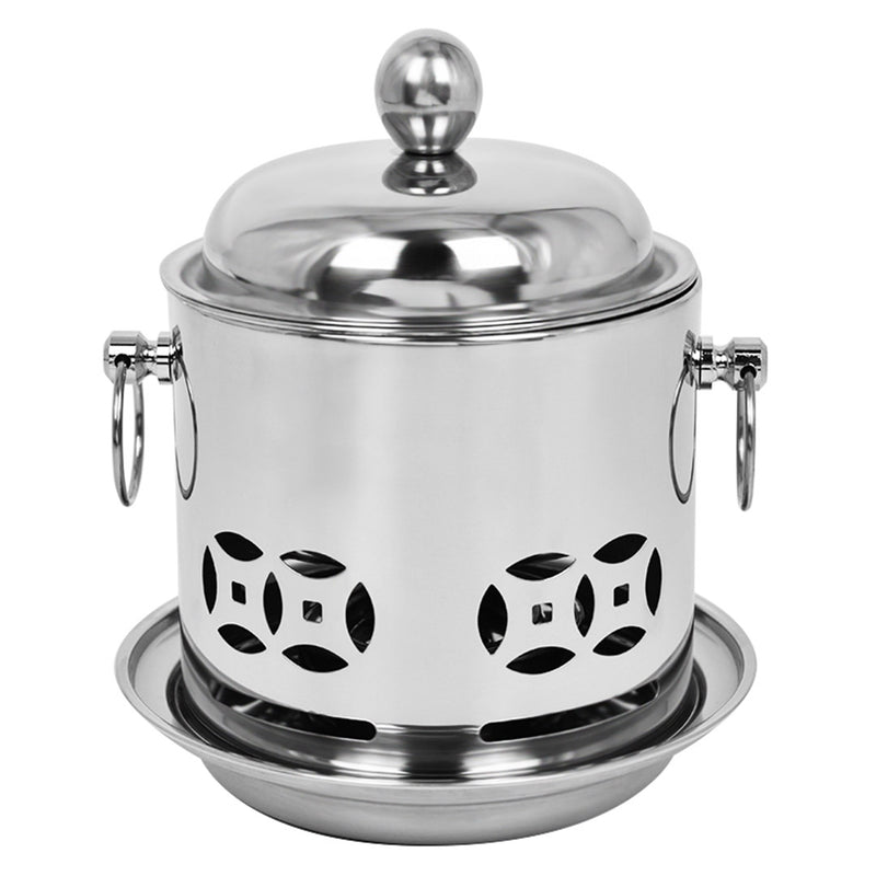 SOGA Stainless Steel Mini Asian Buffet Hot Pot Single Person Shabu Alc –  buyinaus