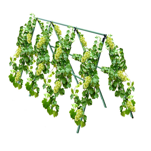 SOGA 90X120cm Plant Frame Tube Trellis Vegetable Flower Herbs Outdoor Vine Support Adjustable Garden Rack