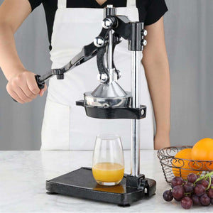 SOGA 2X Commercial Stainless Steel Manual Juicer Hand Press Juice Extractor Squeezer Orange