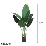 SOGA 4X 120cm Artificial Green Indoor Traveler Banana Fake Decoration Tree Flower Pot Plant