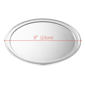 SOGA 9-inch Round Aluminum Steel Pizza Tray Home Oven Baking Plate Pan