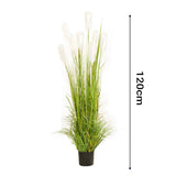 SOGA 2X 120cm Nearly Natural Plume Grass Artificial Plant