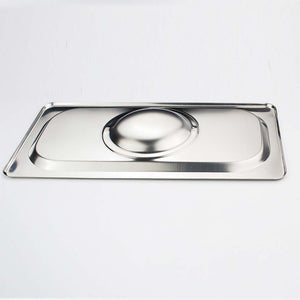 SOGA 2X Gastronorm GN Pan Lid Full Size 1/2 Stainless Steel Tray Top Cover