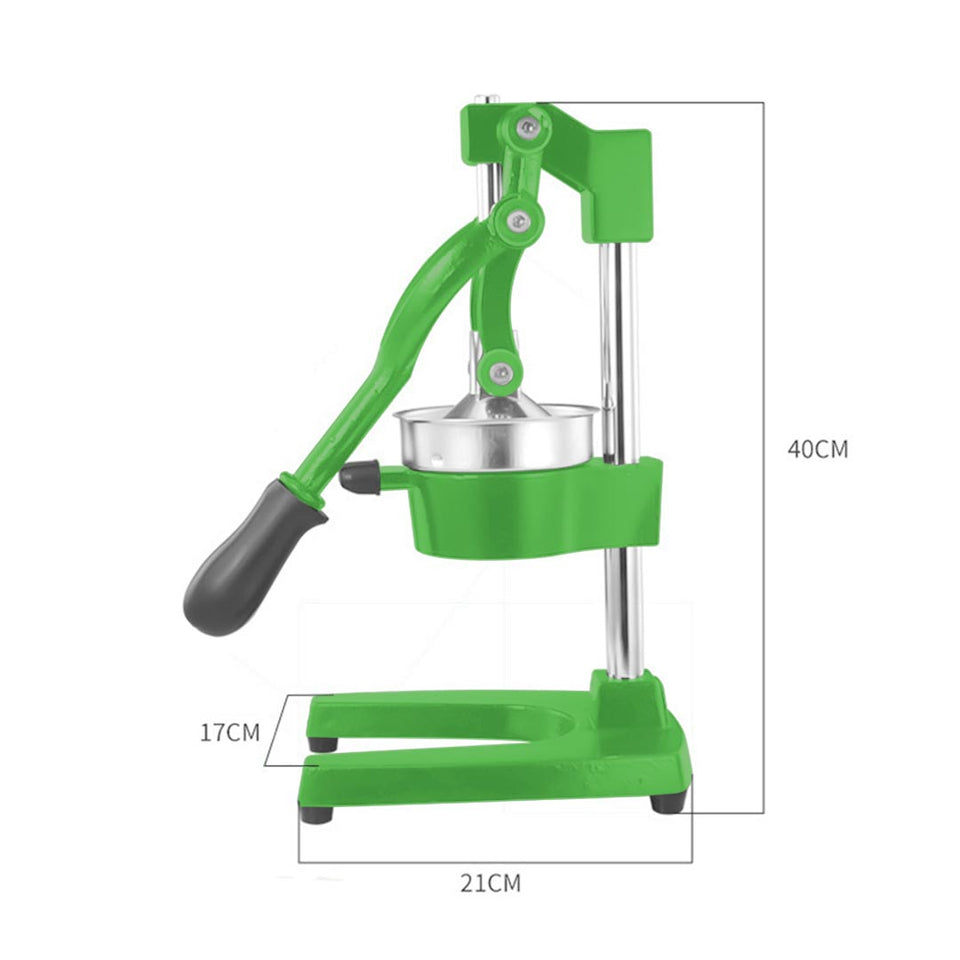 SOGA 2X Commercial Manual Juicer Hand Press Juice Extractor Squeezer Orange Citrus Green