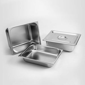 SOGA 4X Gastronorm GN Pan Full Size 1/1 GN Pan 20cm Deep Stainless Steel Tray