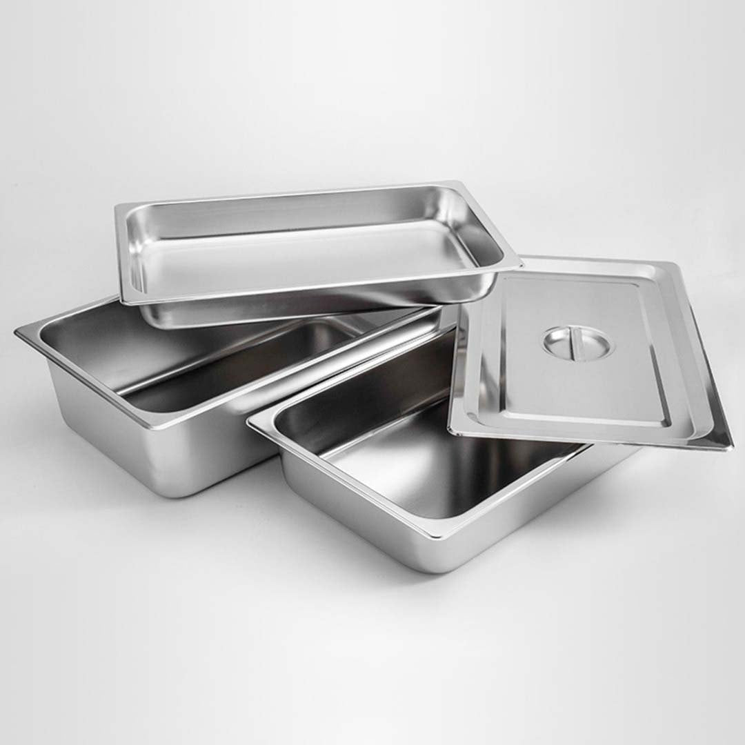 SOGA Gastronorm GN Pan Full Size 1/1 GN Pan 20cm Deep Stainless Steel –  buyinaus