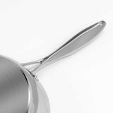 SOGA Stainless Steel Fry Pan 30cm 36cm Frying Pan Induction Non Stick Interior