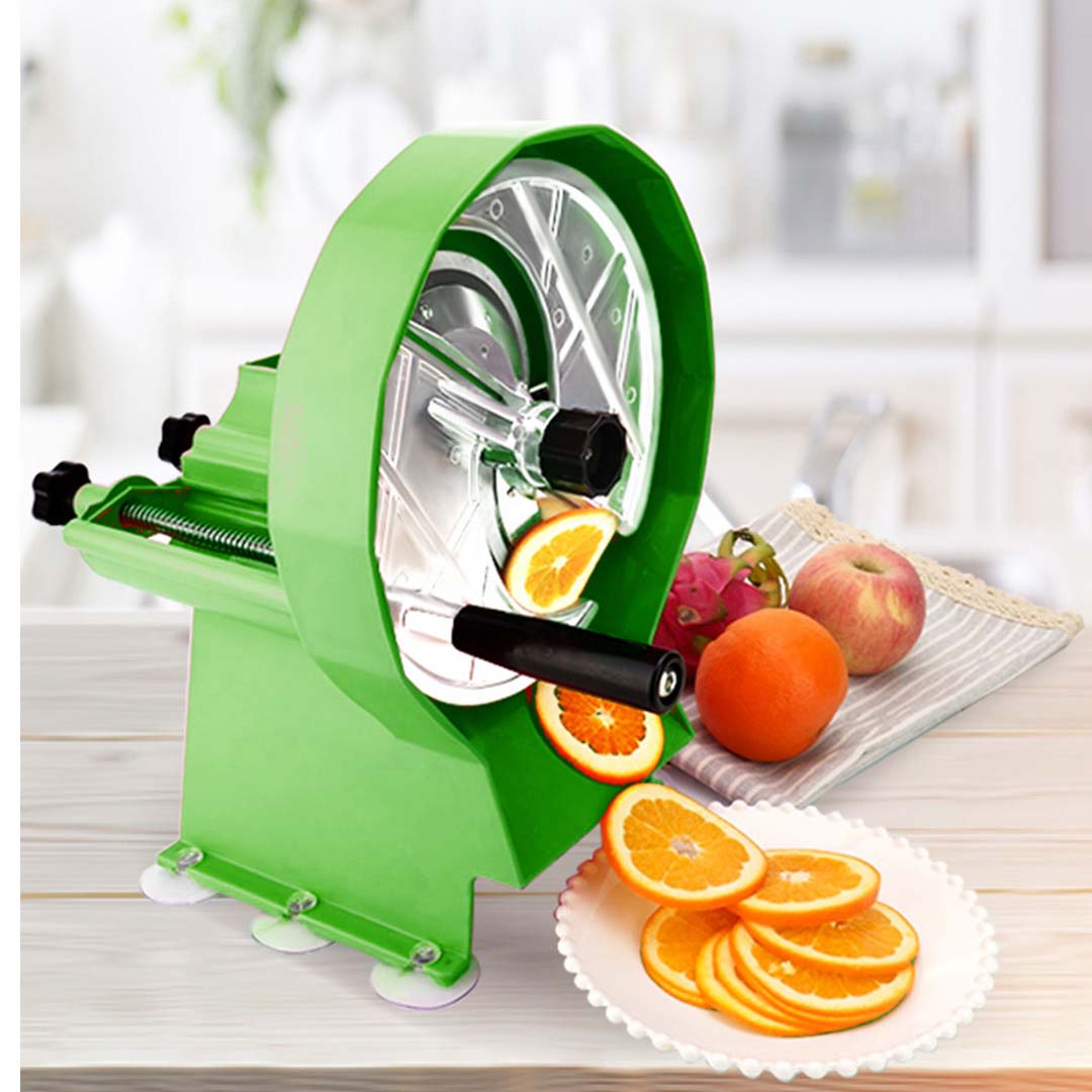 SOGA Manual Frozen Meat Slicer Handle Meat Cutting Machine 18/10